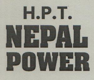 H.P.T. NEPAL POWER (and logo) trademark logo
