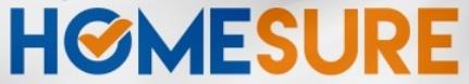 HOMESURE (and logo) trademark logo