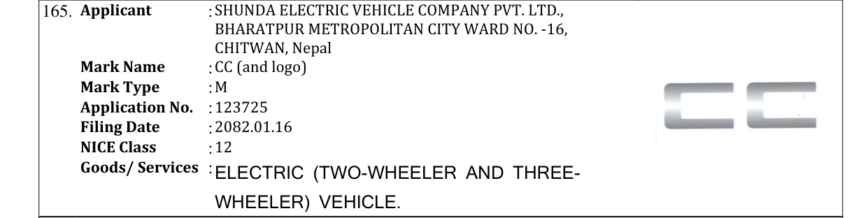 Original bulletin entry for CC (and logo)