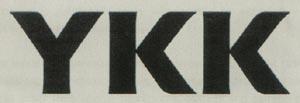 YKK (and logo) trademark logo