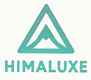 HIMALUXE (and logo) trademark logo