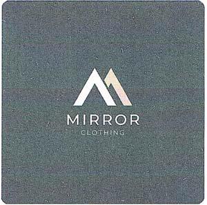 MIRROR CLOTHING (and logo) trademark logo