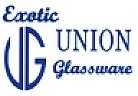 EXOTIC UNION GLASSWARES (and logo) trademark logo