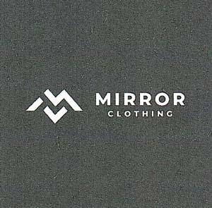 MIRROR CLOTHING (and logo) trademark logo