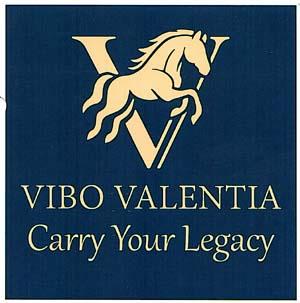 VIBO VALENTIA (and logo) trademark logo