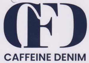 Caffeine denim (and logo) trademark logo