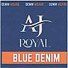 AJ ROYAL BLUE DENIM (and logo) trademark logo