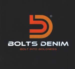 BOLTS DENIM (and logo) trademark logo