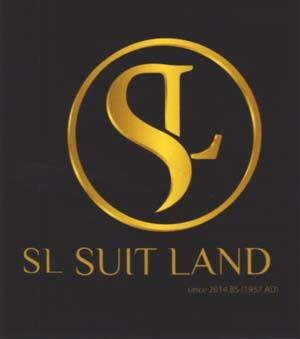 SL SUIT LAND (and logo) trademark logo