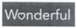 Wonderful (and logo) trademark logo