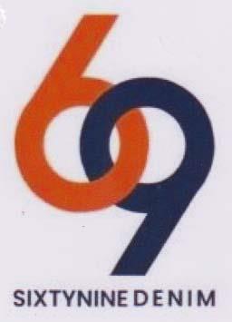 Sixtynine Denim (and logo) trademark logo