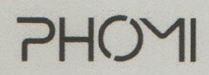 PHOMI (and logo) trademark logo