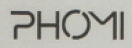 PHOMI (and logo) trademark logo