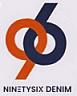 Nintysix Denim (and logo) trademark logo