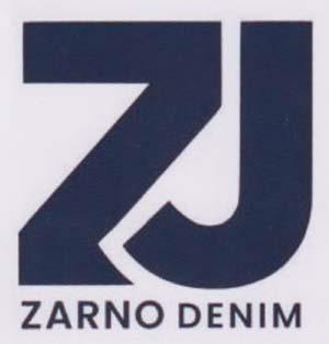 Zarno Denim (and logo) trademark logo