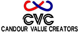 CVC CANDOUR VALUE CREATORS (and logo) trademark logo