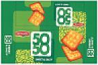 BRITANNIA 50-50 SWEET & SALTY (and logo) trademark logo