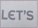 LET'S (and logo) trademark logo