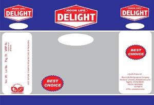 MOONLIFE DELIGHT (and logo) trademark logo