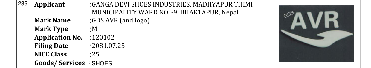Original bulletin entry for GDS AVR (and logo)