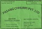 PASANG CHHURPI (and logo) trademark logo