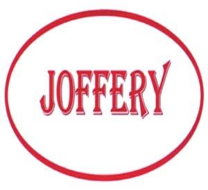 JOFFERY (and logo) trademark logo