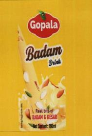 GOPALA (and logo) trademark logo