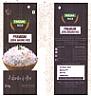 TEEZAN RICE PREMIUM JEERA MASINO RICE (and logo) trademark logo