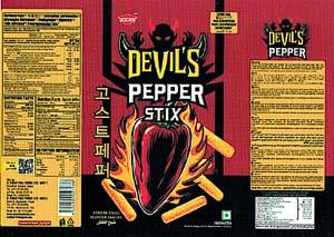 DEVIL'S PEPPER (and logo) trademark logo