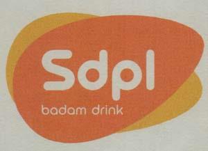 SDPL BADAM DRINK (and logo) trademark logo