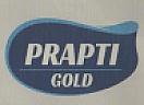 PRAPTI GOLD (and logo) trademark logo