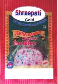 SHREEPATI GOLD (and logo) trademark logo