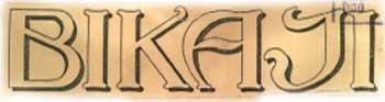 BIKAJI (and logo) trademark logo
