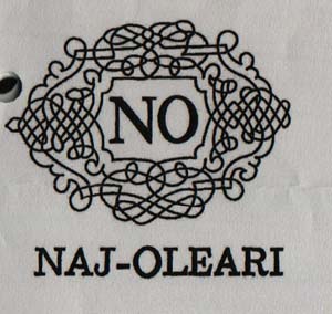 NAZ-OLEARI (and logo) trademark logo