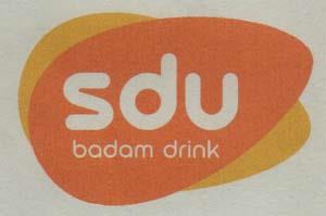 SDU BADAM DRINK (and logo) trademark logo