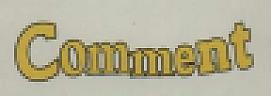COMMENT (and logo) trademark logo