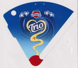 LOVE BIRDS TRIO (and logo) trademark logo