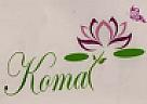 KOMAL (and logo) trademark logo