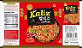 KALIZ HOT & SPICY (and logo) trademark logo