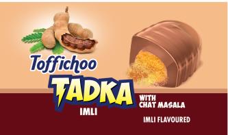 Toffichoo TADKA IMLI (and logo) trademark logo