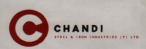 CHANDI (and logo) trademark logo
