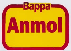BAPPA ANMOL (and logo) trademark logo