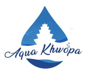 AQUA KHWOPA (and logo) trademark logo
