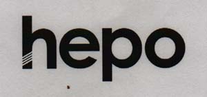 HEPO (and logo) trademark logo