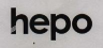 HEPO (and logo) trademark logo