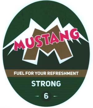 MUSTANG STRONG 6 (and logo) trademark logo
