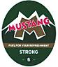MUSTANG STRONG 6 (and logo) trademark logo