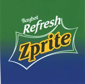 REFRESH ZPRITE (and logo) trademark logo