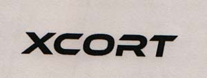 XCORT (and logo) trademark logo