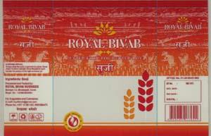 ROYAL BIVAB SUJI (and logo) trademark logo